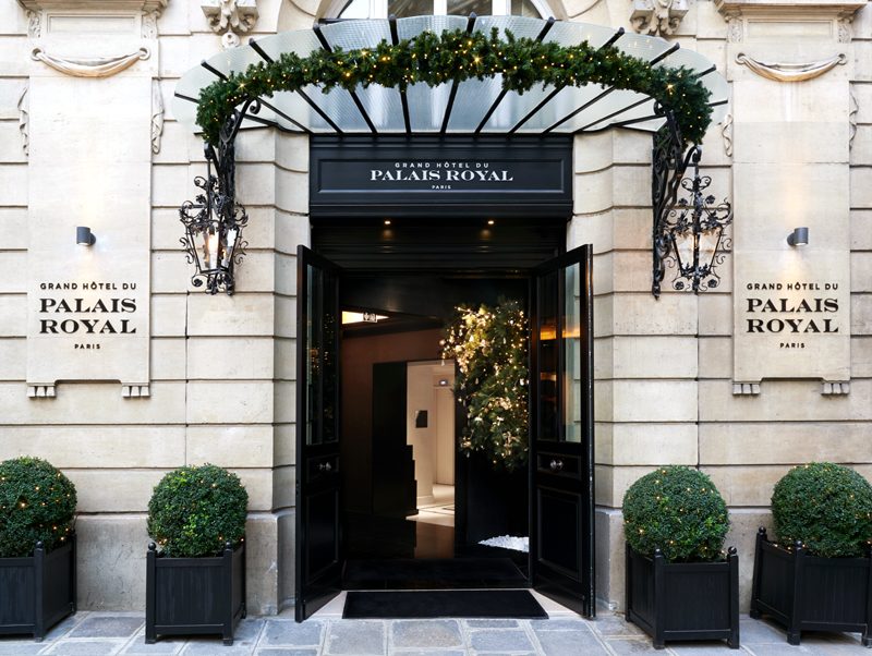 Ein herzliches Willkommen im Grand Hôtel du Palais Royal. (Foto: SLH)