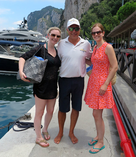 Danke an Capri Boats für die wunderschöne Tour um die Insel.