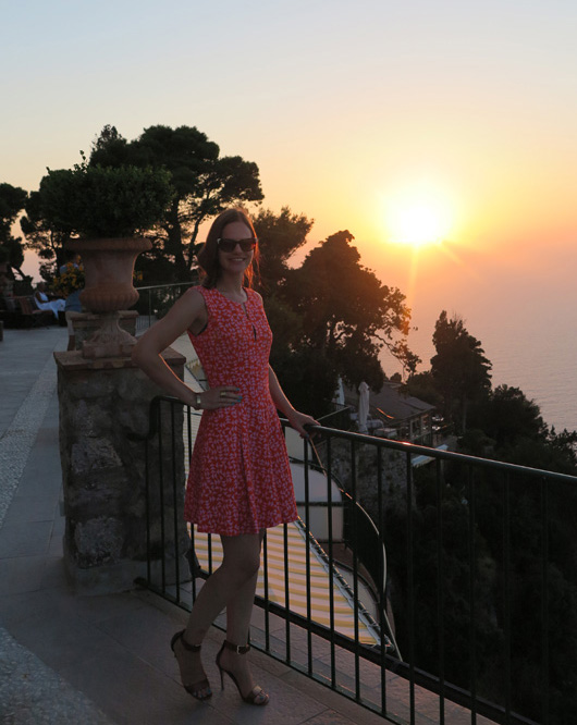 Hach Capri, deine Sonnenuntergänge.